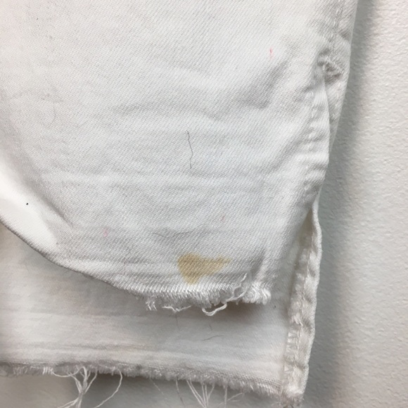 JUST BLACK Released Step Hem White Skinny Jeans - Picture 14 of 14